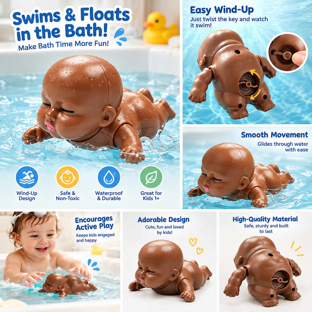 Fun Interactive Rotating Water Bath Toy