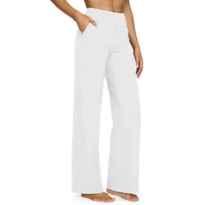 💘Women's High Waist Stretch Wide Leg Suit Pants