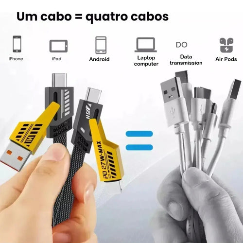 4-in-1 Multi USB Charging Cable