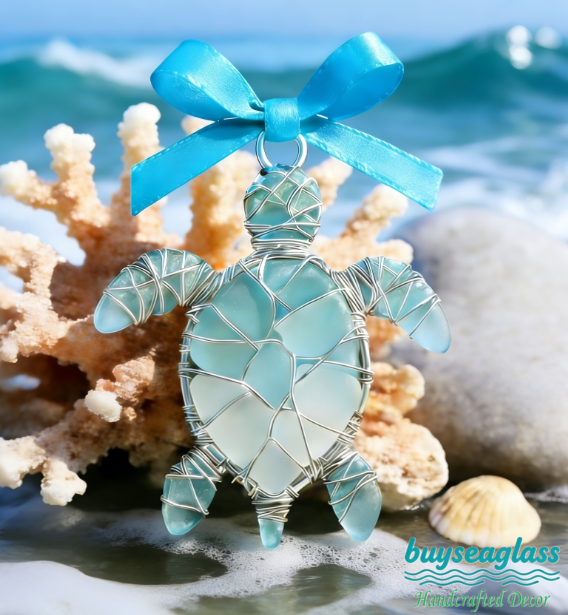 Handmade Sea Glass Pendant Collection