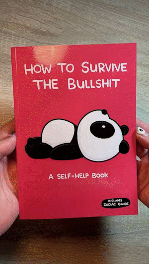 📖💕 ‘How To Survive The Bullsh!t’ Book (📚HARDCOVER)