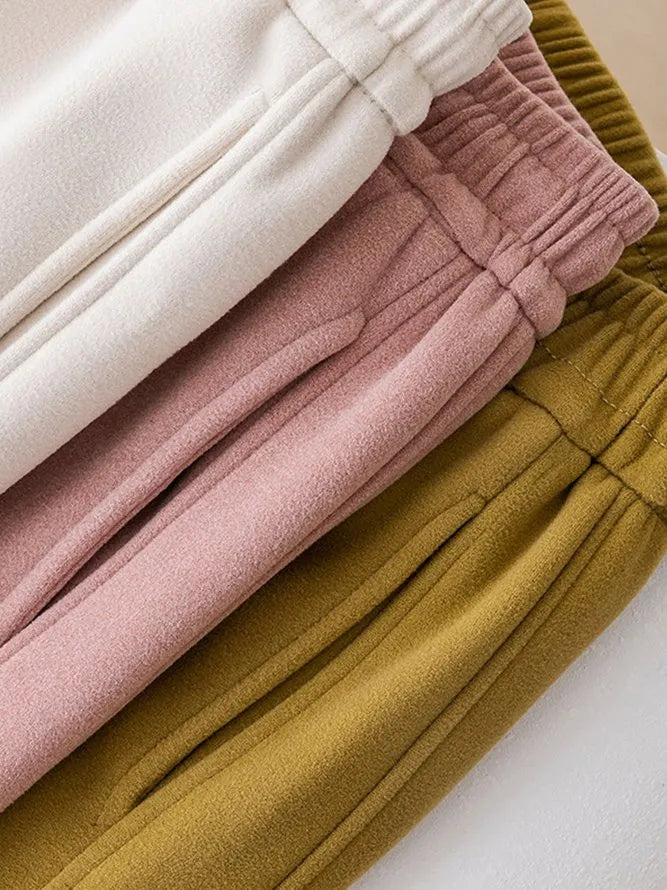 Women's Solid Color Relaxed Sweatpants