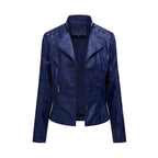 Women's Slim Fit Leather Jacket/Coat