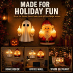 🎅 Santa 👻 Ghost Glowing Night Light 🔥 Now 50% OFF