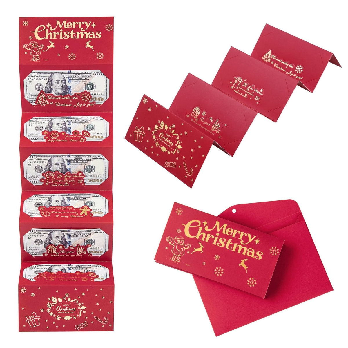 🎄💌 Christmas Cash Gift Envelope - Make Cash Feel Like a Real Gift