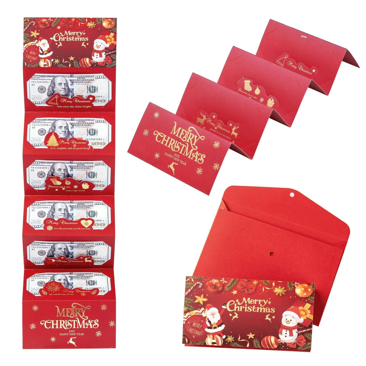 🎄💌 Christmas Cash Gift Envelope - Make Cash Feel Like a Real Gift