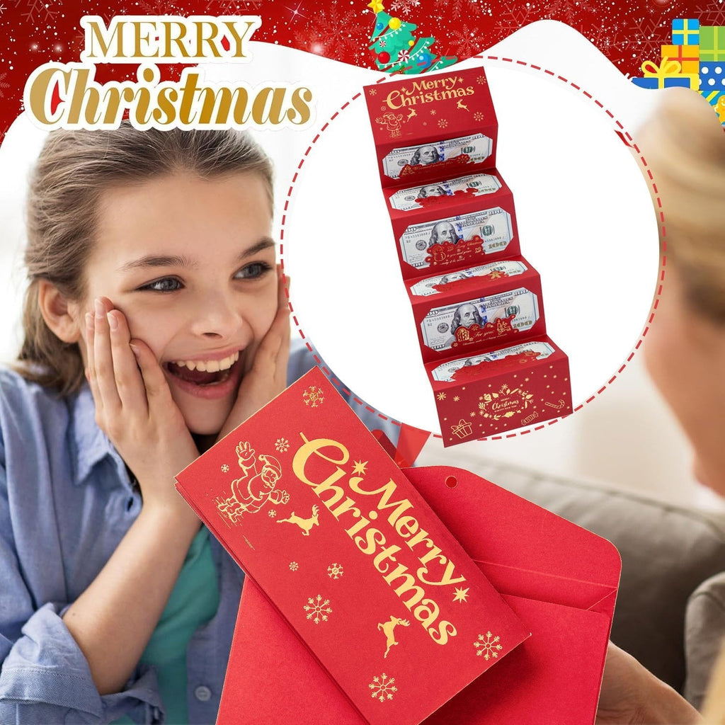 🎄💌 Christmas Cash Gift Envelope - Make Cash Feel Like a Real Gift