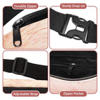 Fun Gifts, 3D Beer Belly Waist Bag, Waterproof, Unisex
