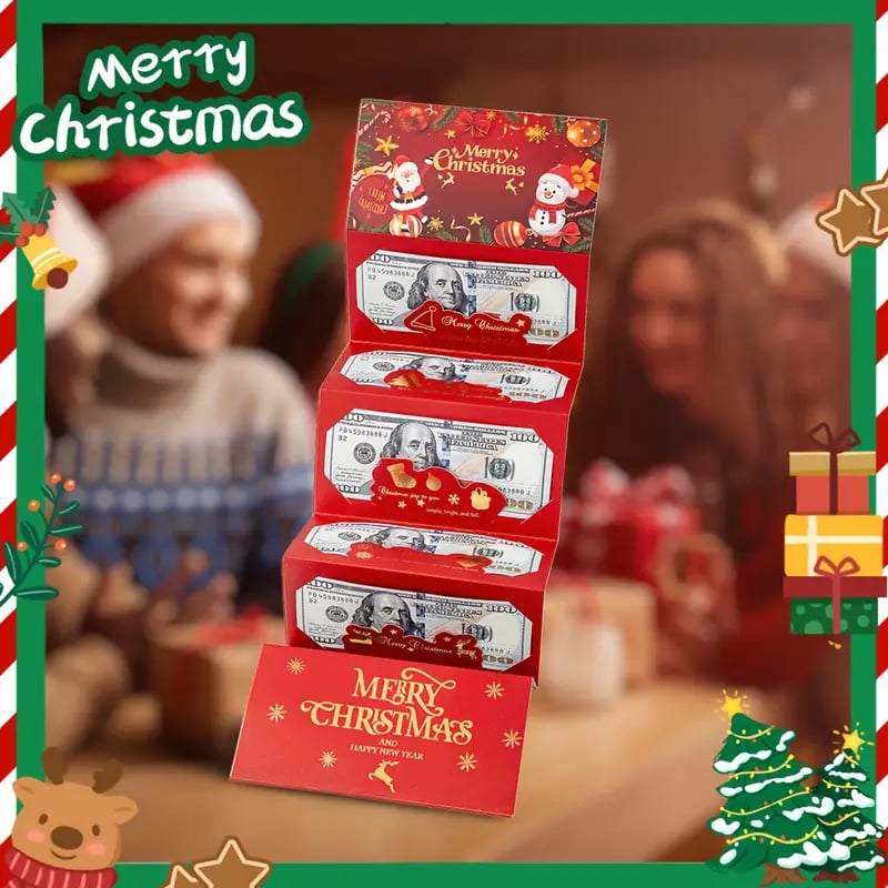 🎄💌 Christmas Cash Gift Envelope - Make Cash Feel Like a Real Gift