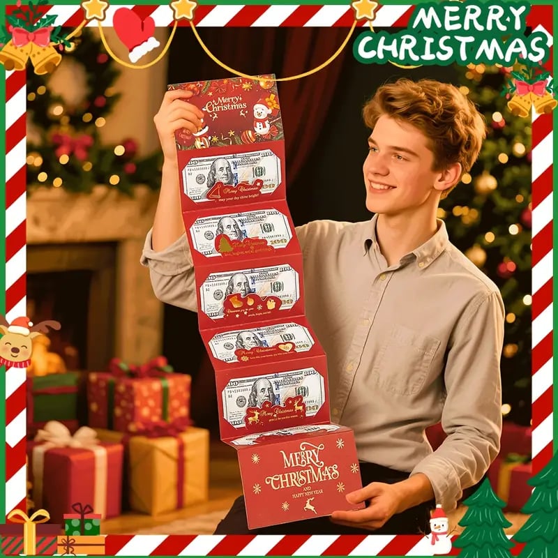🎄💌 Christmas Cash Gift Envelope - Make Cash Feel Like a Real Gift