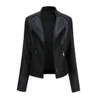 Women's Slim Fit Leather Jacket/Coat
