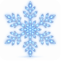 ❄️ LED Snowflake Wall Set ❄️