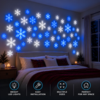 ❄️ LED Snowflake Wall Set ❄️