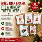 🎄📚Christmas Gift Card Book - 🎁Surprises On Every Page📚Hardcover & Durability Line